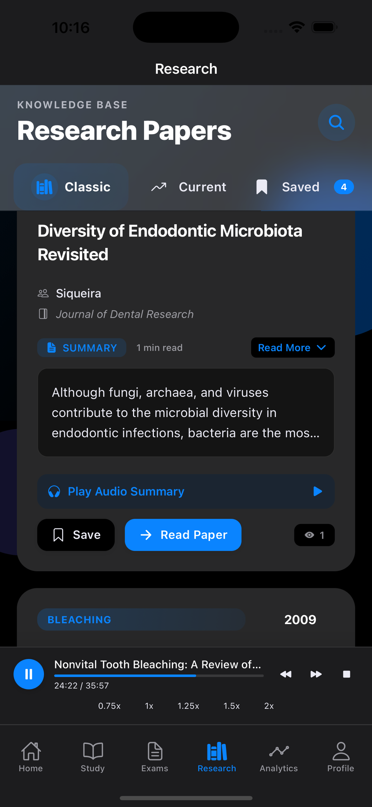Progress Tracking Dark